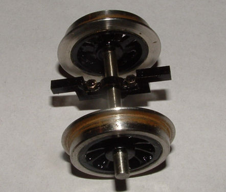 32mm gauge wheel set with original bracket in place